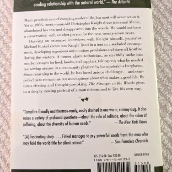 The Stranger in the Woods The Extraordinary Story of the Last True Hermit Softcr - Picture 6 of 6